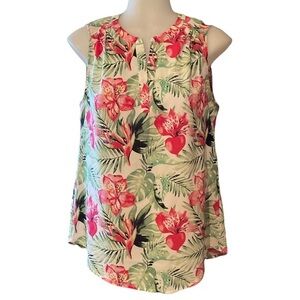 🌸NWT DALIA Sleeveless Tunic Blouse - size womens Medium